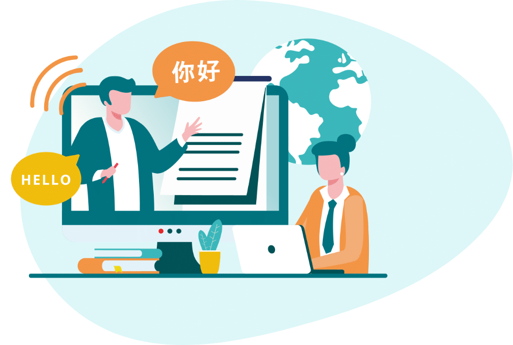 Echanges multilangues dans un cadre professionnel